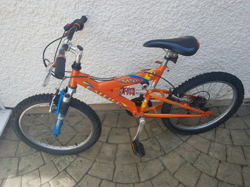 raleigh max full suspension mountain bike